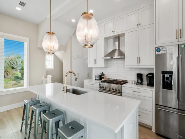 Luxurious Port St. Joe Beach Rental Six Bedroom Home with Pool & Beach Access